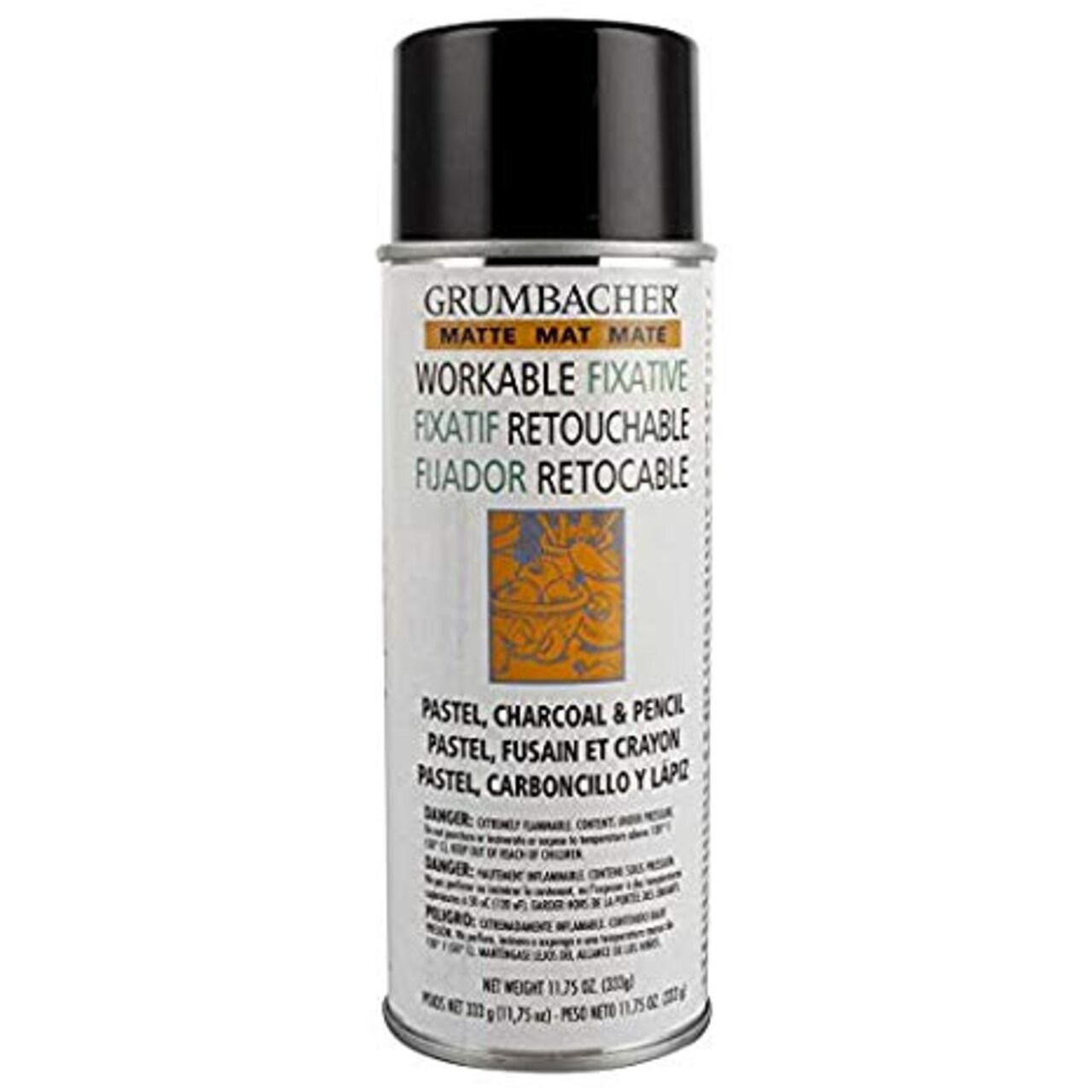 Grumbacher - Workable Fixative Spray - Workable Fixative Spray - 11.75 oz.